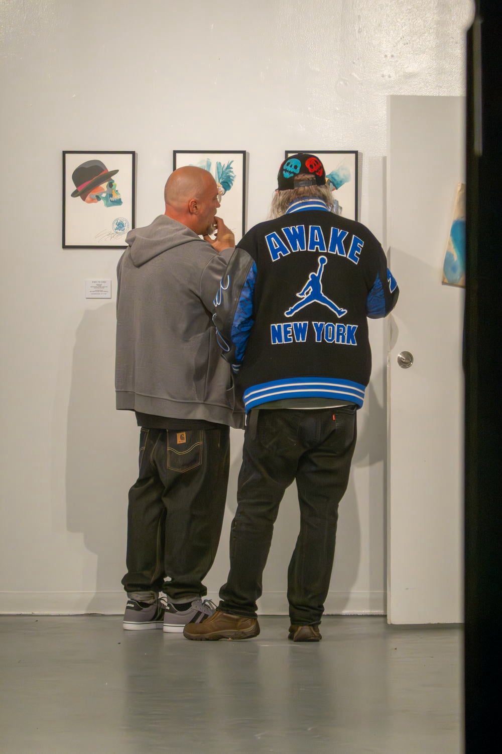 URBAN ART SHOW EL MALO BY STREET ARTIST SOZYONE OPENING NIGHT NEW YORK CLLCTV.NYC GALLERY