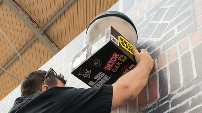 URBAN ART FAIR 2025 DANNY CORTES SOLO SHOW PARIS BOOTH SETUP