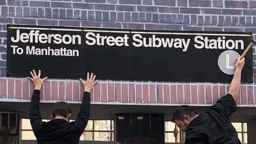 URBAN ART FAIR 2025 DANNY CORTES SOLO SHOW PARIS BOOTH SETUP